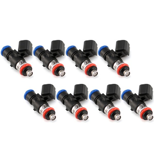 1340cc Injectors- 34mm Length-No Adapt Top(14mm O-Ring)/15mm Low O-Ring(Set of 8)