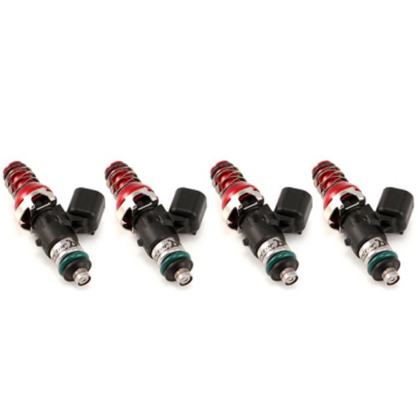 1340cc Injectors - 48mm Length - 11mm Gold Top - 14mm Lower O-Ring (Set of 4)