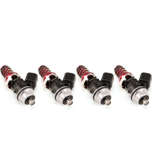 1340cc Injectors - 48mm Length - 11mm Red Top - S2000 Lower Config (Set of 4)