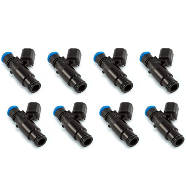 1340cc Injector - 48mm Length - 14mm Top - 14mm Black Bottom Adaptor (Set of 8)