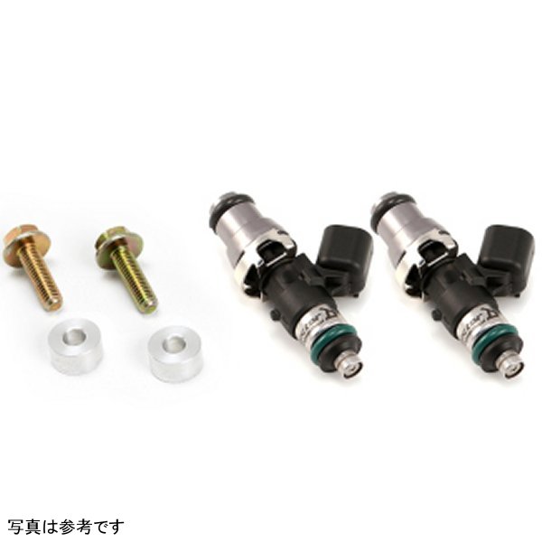 ID2600-XDS Fuel Injectors Polaris RZR 14mm Grey Adapter Top (Set of 2)