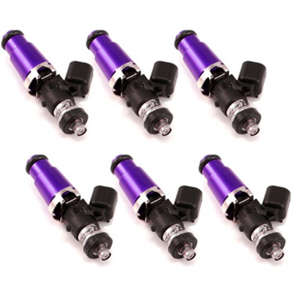 2600-XDS Injectors - 60mm Length - 14mm Top - Denso Lower Cushion (Set of 6)