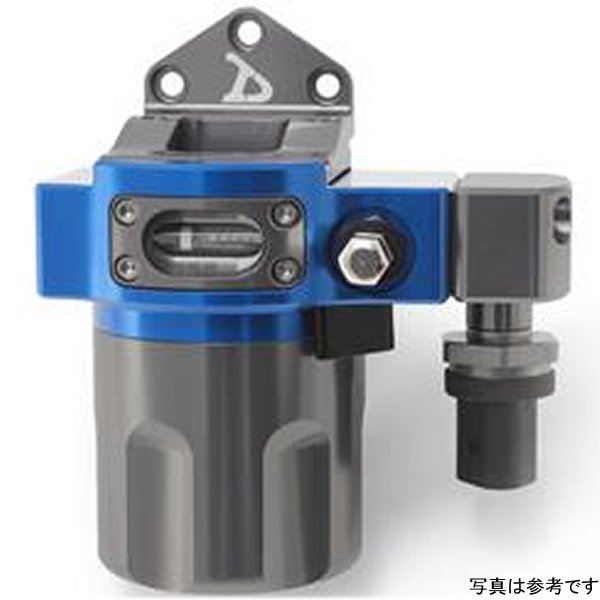 Inlet or Outlet Adaptor for F750 Fuel Filter 8AN Male - Black