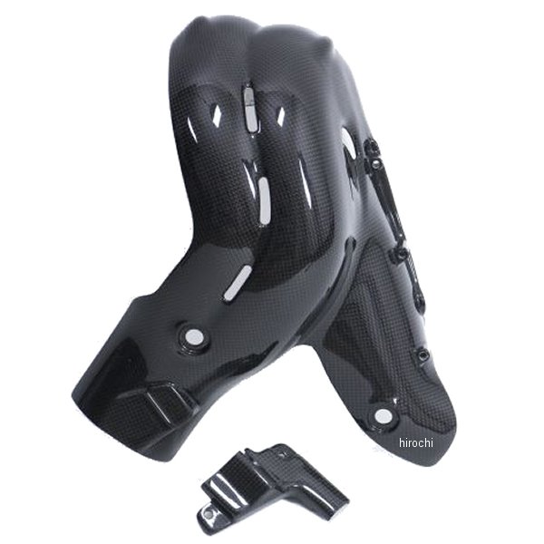 イルムバーガー エキゾーストプロテクション ヒートガード (艶あり) 18年-19年 パニガーレV4 Racing