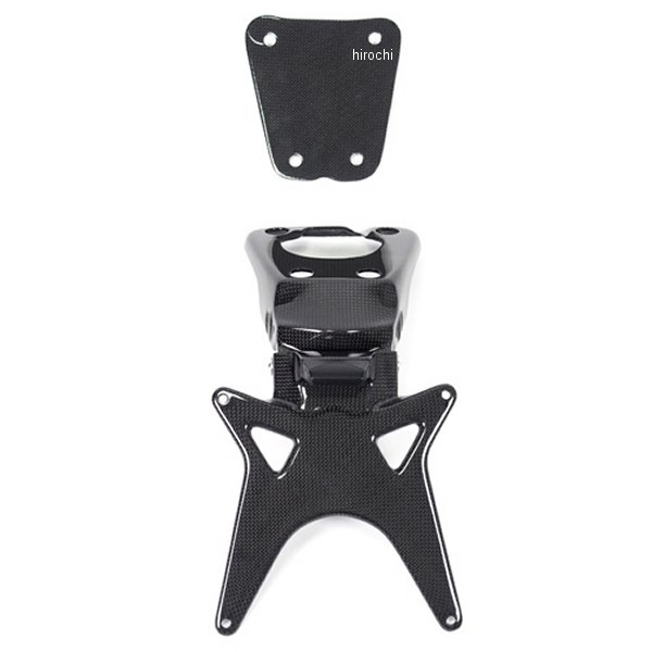 ナンバープレートホルダー (艶あり) 17年-18年 モンスター1200/S