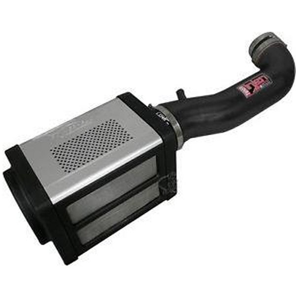 12-13 Jeep ラングラー JK 3.6L V6 リンクルブラック ショート Ram インテーク w/ Power Flow Box