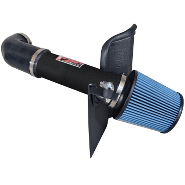 11-19 Dodge Challenger Hemi 5.7L V8 リンクルブラック Power-Flow エアインテークシステム w/Heat Shield