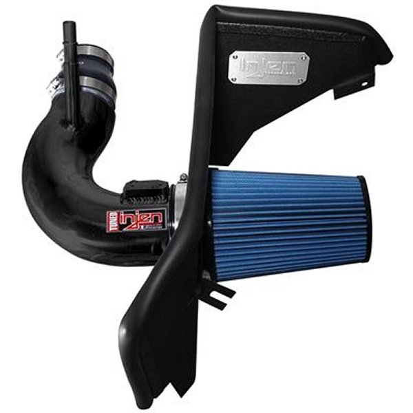 2016+ Chevy カマロ 2.0L リンクルブラック Power-Flow エアインテークシステム