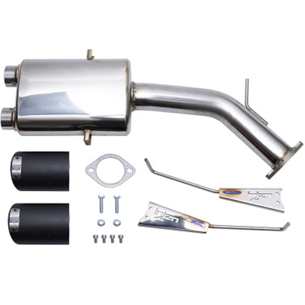 19-21 ヒュンダイ Veloster L4 1.6L Turbo Performance ステンレススチール Axle Back Exhaust System