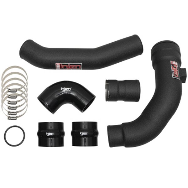 17-22 フォード F250/F/350/F-450/F-550 V8-6.7L Turbo Diesel リンクルブラック インタークーラー Piping Kit