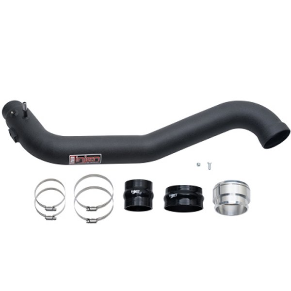 15-20 フォード F150 2.7L V6 (tt) Aluminum インタークーラー Piping Kit - リンクルブラック