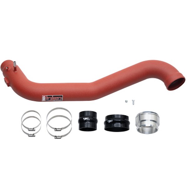 15-20 フォード F150 2.7L V6 (tt) Aluminum インタークーラー Piping Kit - リンクルレッド