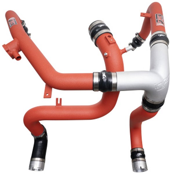 21年-23年 フォード Bronco 2.7L V6 (TT) EcoBoost SES インタークーラー Pipes - リンクルレッド