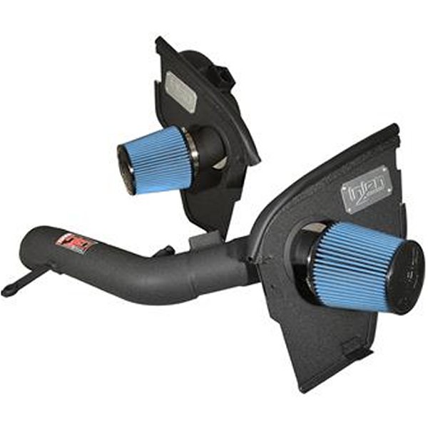 2015年 M3/M4 3.0L Twin Turbo リンクルブラック ショート Ram 2pc. インテークシステム w/ MR Technology