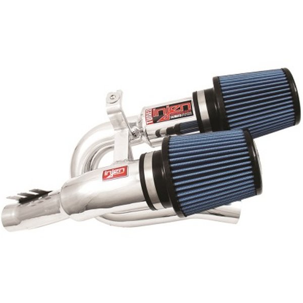 07年-09年 335i E92 / 08年-09年 135i E82 3.0L L6 Twin インテーク Polished ショート Ram Intake