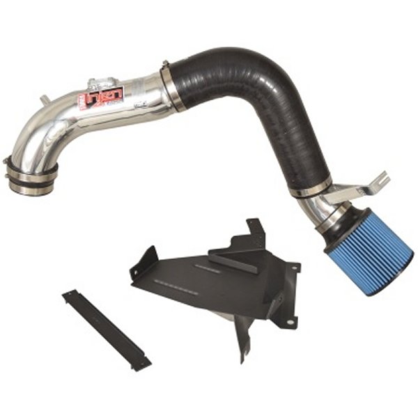 12-15 ホンダ Civic Si 9th Gen/13-15 Acura ILX 2.4L 4Cyl Polished True Cold エアインテーク w/MR Tech