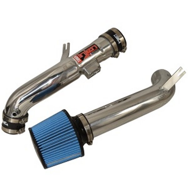 13-17 ホンダ アコード 2.4L 4cyl Polished Cold エアインテーク w/MR Tech & Air Fusion (Converts to SRI)