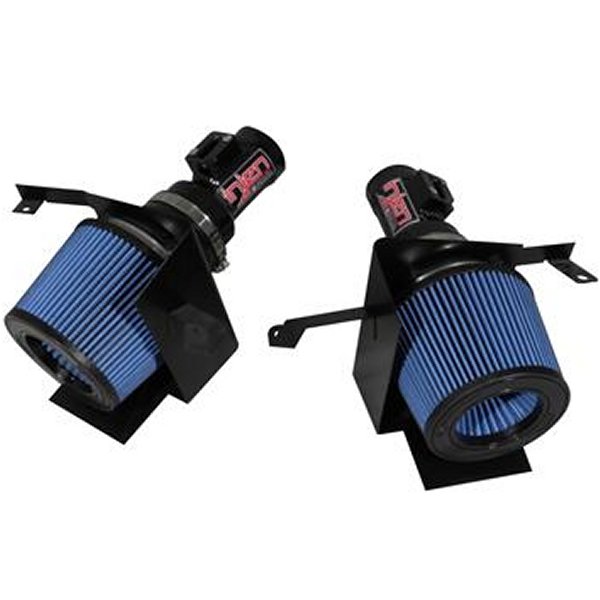 07-08 350Z 3.5L V6 Air Fusion and Air Horns ブラック ショート Ram Intake