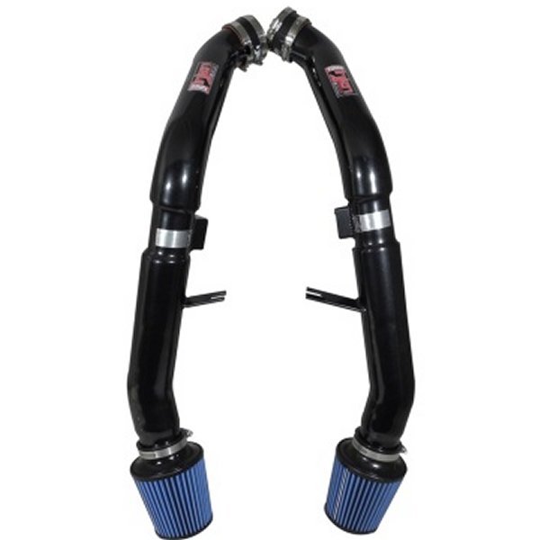 07-08 G35 4Dr 3.5L/08-13 G37 2Dr 3.7L excl IPL/09-13 G37 4Dr 3.7L V6 ブラック Cold エアインテーク