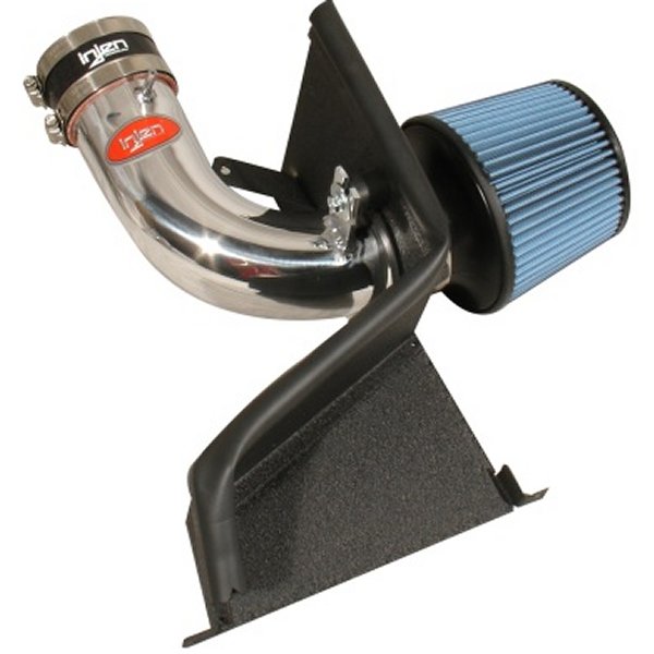 10-14 VW Golf 2.0L Turbo Diesel Polished Tuned エアインテーク w/ MR Tech&Super フィルター