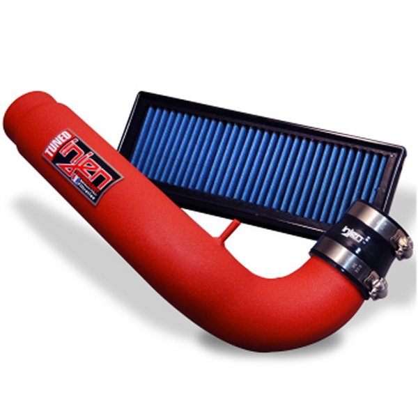 15年-19年 Fiat Abarth 1.4L Turbo 4Cyl リンクルレッド ショート Ram インテーク w/MR Tech