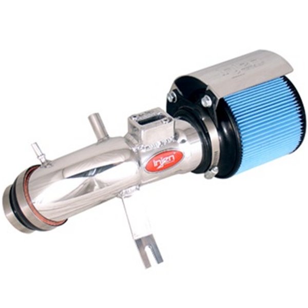 12 フォード Focus 2.0L 4cyl Polished エアインテーク w/MR Tech, Web Nano-Fiber Dry フィルター & Heat Shield