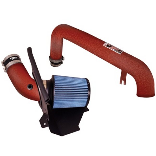 15-18 フォード Focus ST 2.0L (t) 4cyl リンクルレッド ショート Ram インテーク w/ MR Tech & Heat Shield