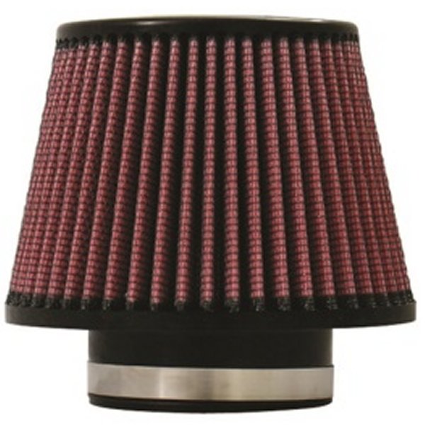 High Performance エアフィルター - 3.50 ブラック フィルター 6 Base / 5 Tall / 5 Top