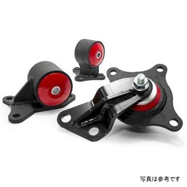 01-05 Civic D-Series Black Steel Mounts 60A Bushings