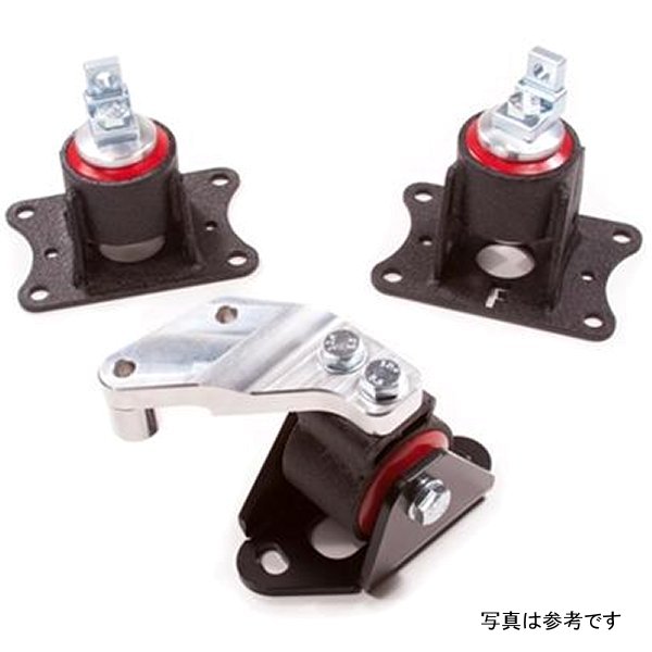 04-08 Acura TSX K-Series Black Steel Mounts 85A Bushings