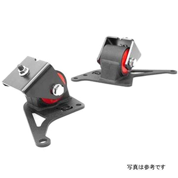 01-05 Mazda Miata NB 1.8L Black Steel Replacement Mounts 75A Bushings (No Trans Mount)