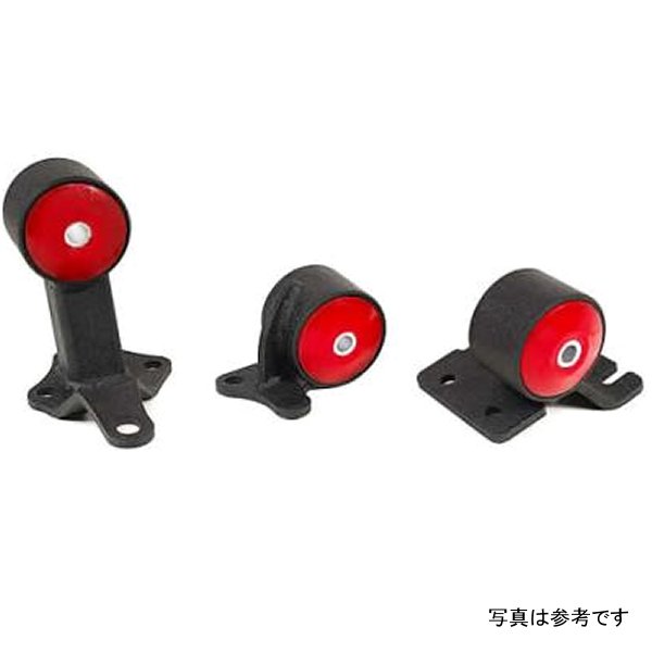 88-91 Civic B-Series Black Steel Mounts 60A Bushings (Cable)