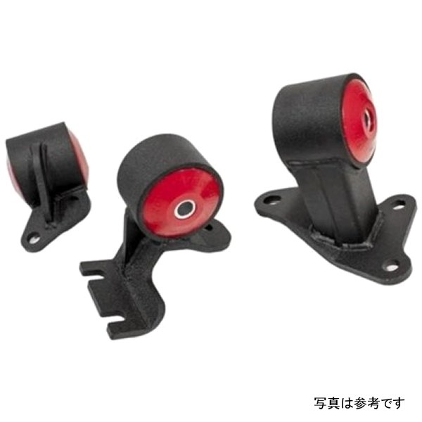88-91 Civic B-Series Black Steel Mounts 60A Bushings (RHD Only Cable)