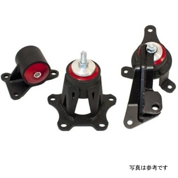 98-02 Accord F-Series Black Steel Mounts 75A Bushings (Auto Trans)