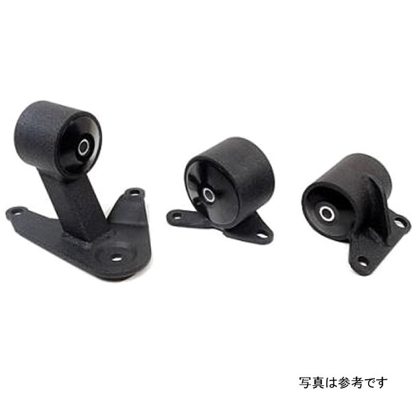 92-96 Prelude F-Series/H-Series Black Steel Mounts 75A Bushings