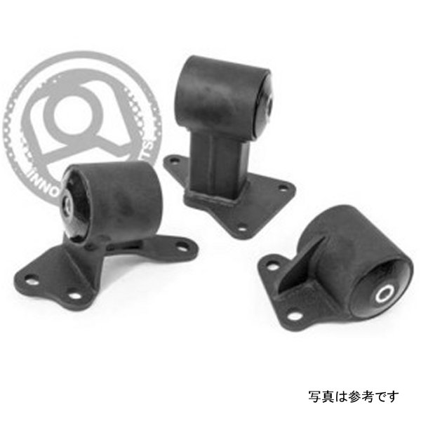 94-97 Honda Accord F-Series Black Steel Mounts 65A Bushings (Auto Trans)