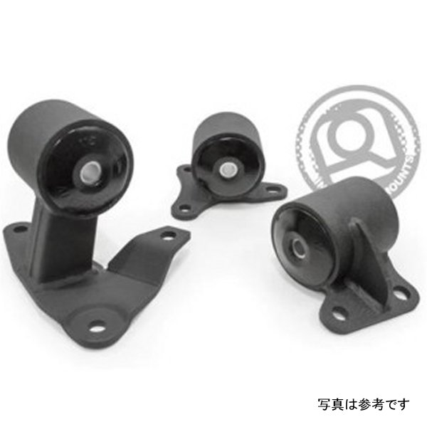 94-97 Accord F-Series Black Steel Mounts 75A Bushings (Auto to Manual)