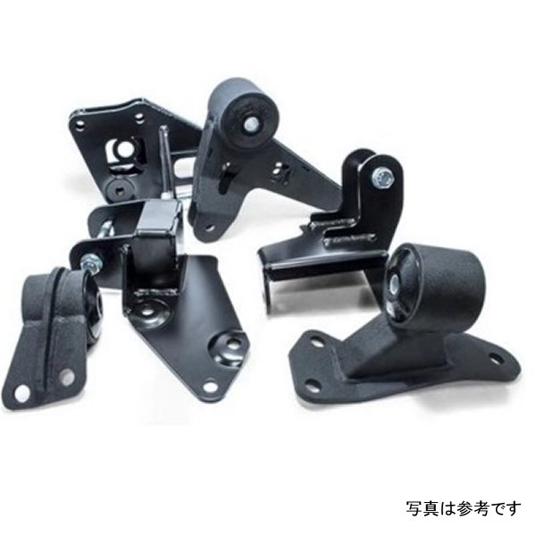 96-00 Civic K Series/Manual Series Silver Aluminum Mounts 75A Bushings