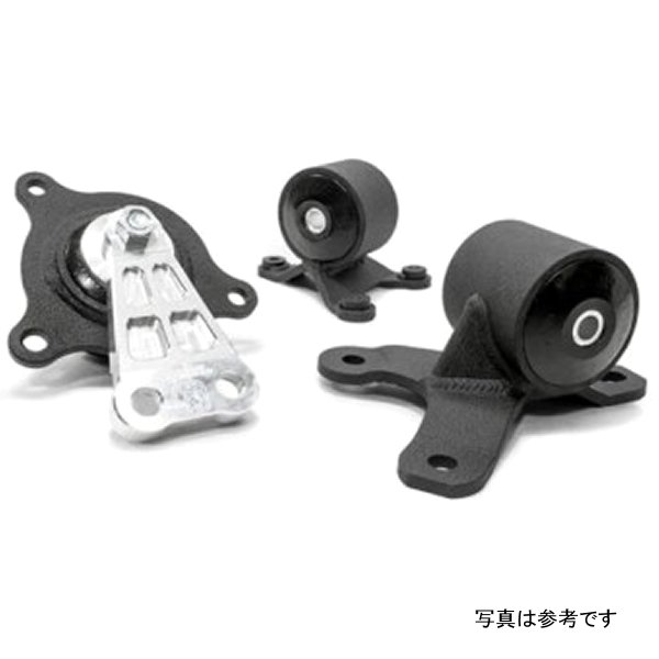 02-05 Civic K-Series Black Steel Mounts 95A Bushings (Not K24 Trans)