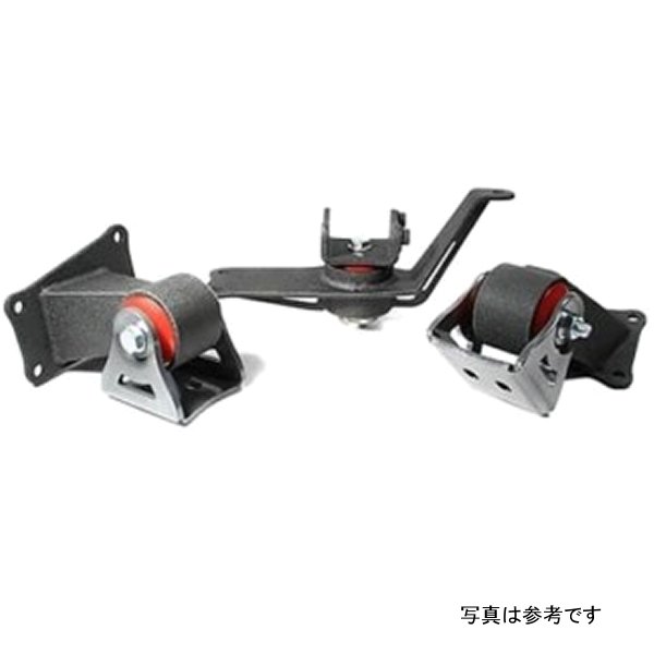 00-09 Honda S2000 F-Series Black Steel Mounts 75A Bushings