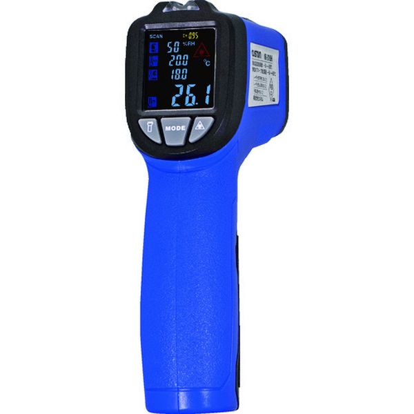 放射温度計＋K熱電対＋温湿度＋UVライト