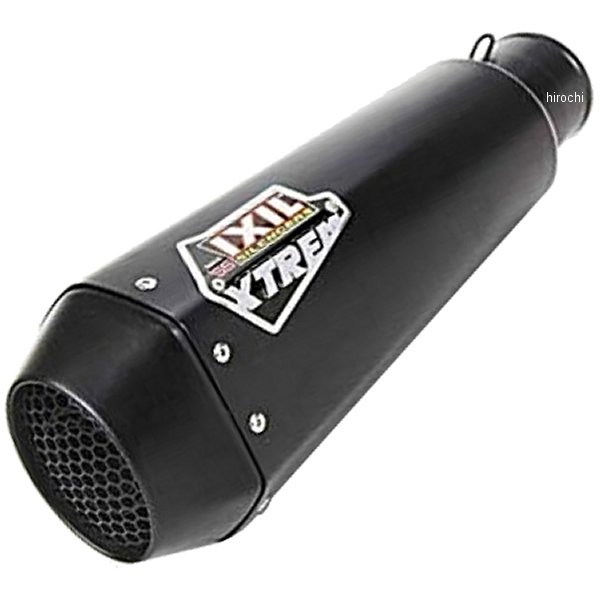 スリップオンマフラー IXIL(イクシル) ヘキサコーン RC1B 18年 ニンジャ400 黒