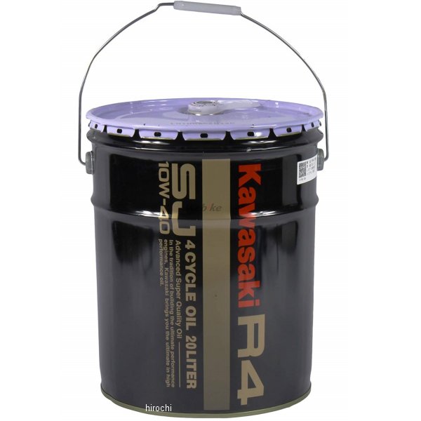 カワサキ R4 SJ10W 40 20L シェル