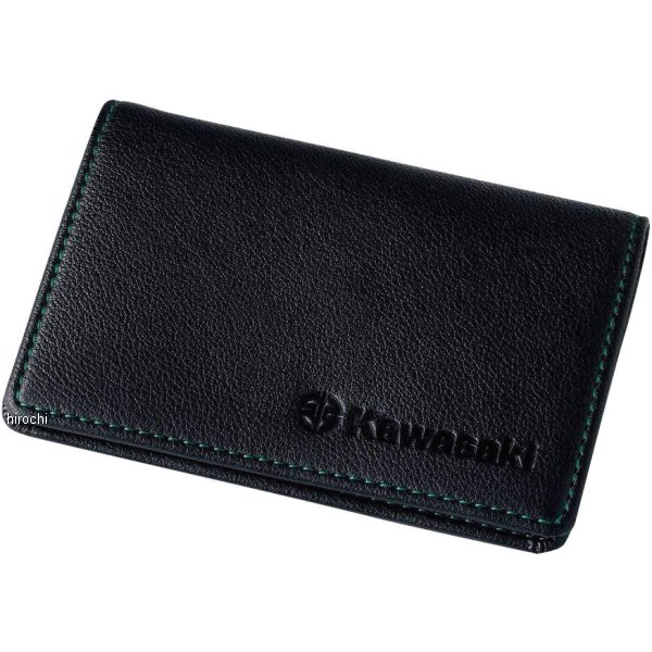 名刺入れ 黒/緑