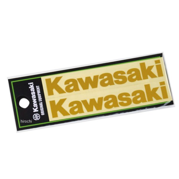 ロゴカッティングステッカー ゴールド S