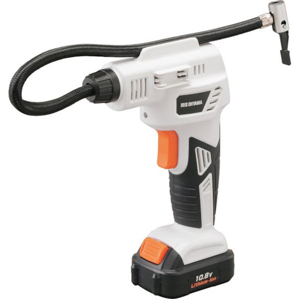 アイリスオーヤマ IRIS 517105 充電式エアコンプレッサー 10.8V  ホワイト