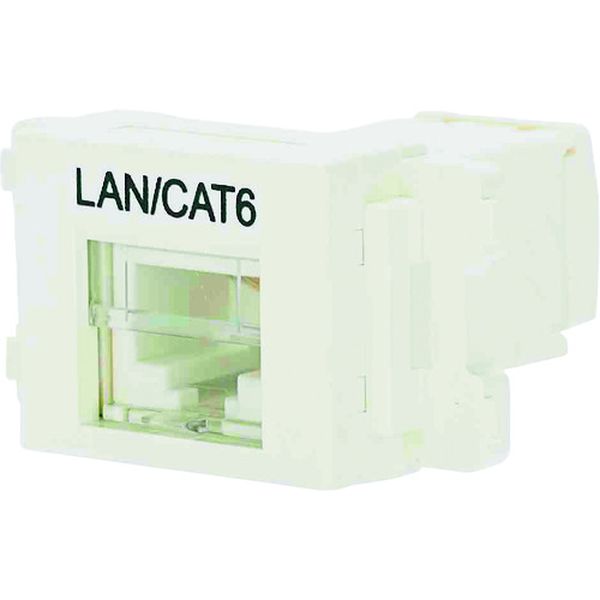 カテゴリ6JISプレート用ジャックキット オフホワイト