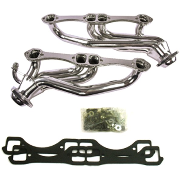 96-00 GM Truck 5.0L/5.7L SBC w/o A.I.R. 1-1/2in Primary Silver Ctd Cat4Ward Header