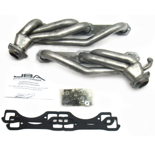 96-00 GM Truck 5.0L/5.7L SBC w/o A.I.R. 1-1/2in Primary Raw 409SS Cat4Ward Header