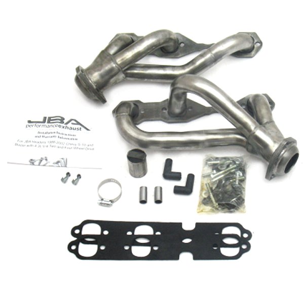 88-95 & 02-03 GM S-Truck 4.3L V6 4WD 1-1/2in Primary Raw 409SS Cat4Ward Header